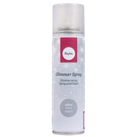 Glitterspray, , zilver, spuitbus à 150 ml deco12 - Afbeelding 2