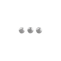 Plastic strass-stenen, zelfklevend, kristal, 3 mm, ZB-zak à 120 st.