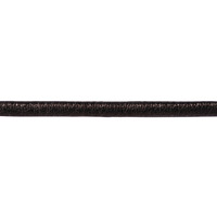 Kunstlederband metallic plat, antraciet, 3mm, ZB-zak 2m - Afbeelding 2
