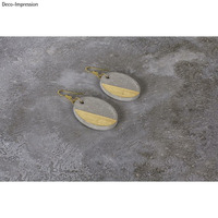 Gietvorm: hangertjes ovaal, 2,9x3,9cm, ZB-zak 1st. - Afbeelding 2