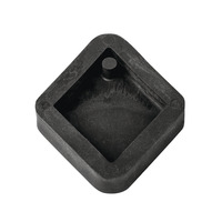 Gietvorm: hangertjes ruit, 2,9x3,9cm, ZB-zak 1st.