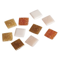 Mozaïekstenen 1cm Natuur tinten 1Kg - Afbeelding 3