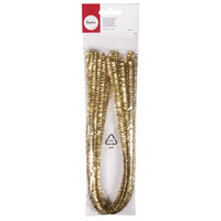 Chenilledraad Glittergoud 09x50cm 10st - Afbeelding 2