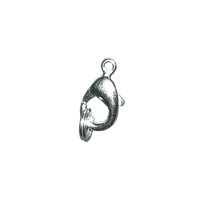 Karabijn met Ringetje Zilver 185mm  - Afbeelding 2