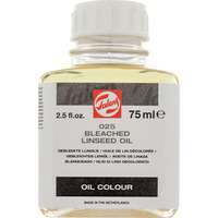 Talens Gebleekte Lijnolie 025 Fles 75 ml - Afbeelding 1