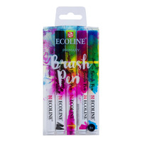 Ecoline Set van 5 Brush Pens - Primair