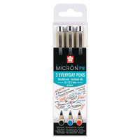 Sakura Pigma Micron PN Office-set 3 kleuren - Afbeelding 2