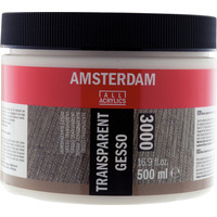 Amsterdam Transparant Gesso 000 Pot 500 ml - Afbeelding 3