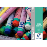 Van Gogh Blok met pastelpapier 30 vellen in gebroken wit 160 g formaat 29,7 x 21 cm (A4) - Afbeelding 2