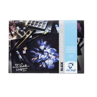 Van Gogh Zwart blok met aquarelverfpapier 12 vellen 360 g formaat 29,7 x 21 cm (A4) - Afbeelding 2