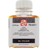 Talens Gekookte Lijnolie 026 Fles 75 ml - Afbeelding 1