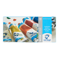 Van Gogh Aquarelverf set met 10 kleuren in tubes van 10 ml - Afbeelding 3
