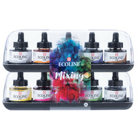 Ecoline Vloeibare Waterverf Mengset 10 x 30 ml - Afbeelding 3