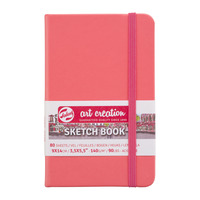 Talens Art Creation Schetsboek Koraalrood 9 x 14 cm 140 g 80 Vellen - Afbeelding 4
