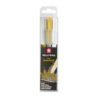 Sakura Gelly Roll Mixed Set 3 Goud Zilver Wit - Afbeelding 3