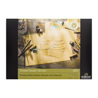 Rembrandt Toned Desert Brown Mixed Media Papier A4 180 g 50 vellen - Afbeelding 4