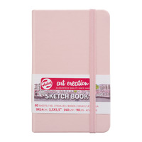 Talens Art Creation Schetsboek Pastel Roze 9 x 14 cm 140 g 80 Vellen - Afbeelding 4