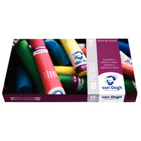 Van Gogh Basisset oliepastels met 12 kleuren - Afbeelding 2