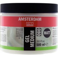 Amsterdam Gel Medium Mat 080 Pot 500 ml - Afbeelding 3