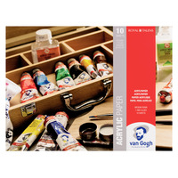 Van Gogh Blok met acrylverfpapier 10 vellen 370 g formaat 24 x 32 cm - Afbeelding 2