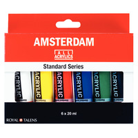 Amsterdam Standard Series Acrylics Algemene selectie Set 6 × 20 ml  - Afbeelding 3