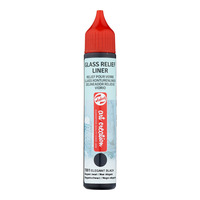 Talens Art Creation Glas reliëf liner 28 ml Elegant Zwart 7001