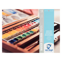 Van Gogh Blok met aquarelverfpapier 12 vellen 300 g formaat 24 x 32 cm - Afbeelding 2