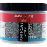 Amsterdam Puimsteen Medium Grof 128 Pot 500 ml - Afbeelding 3