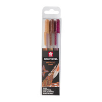 Sakura Gelly Roll Metallic Set 3 Gelpennen Nature - Afbeelding 2