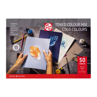Talens Toned Paper mix koud Mixed Media Papier A3 180 g 50 Vellen - Afbeelding 3
