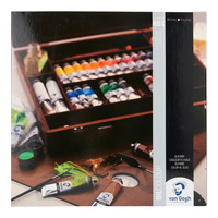 Van Gogh Olieverf kist Expert met 24 kleuren in tubes van 20 ml + 2 kleuren in tubes van 60 ml + accessoires - Afbeelding 1