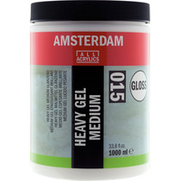 Amsterdam Heavy Gel Medium Glanzend 015 Pot 1000 ml - Afbeelding 3