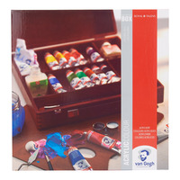 Van Gogh Acrylverf in kist Inspiration met 14 kleuren in tubes van 40 ml + accessoires - Afbeelding 1