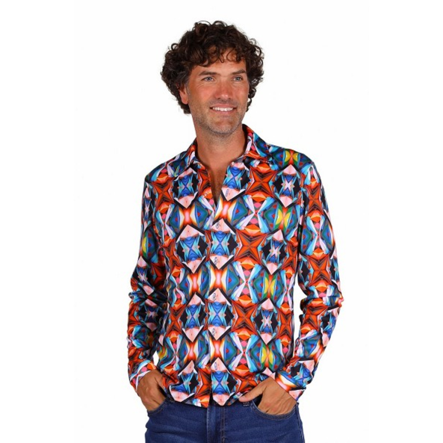 70's Blouse Heer, Contrast