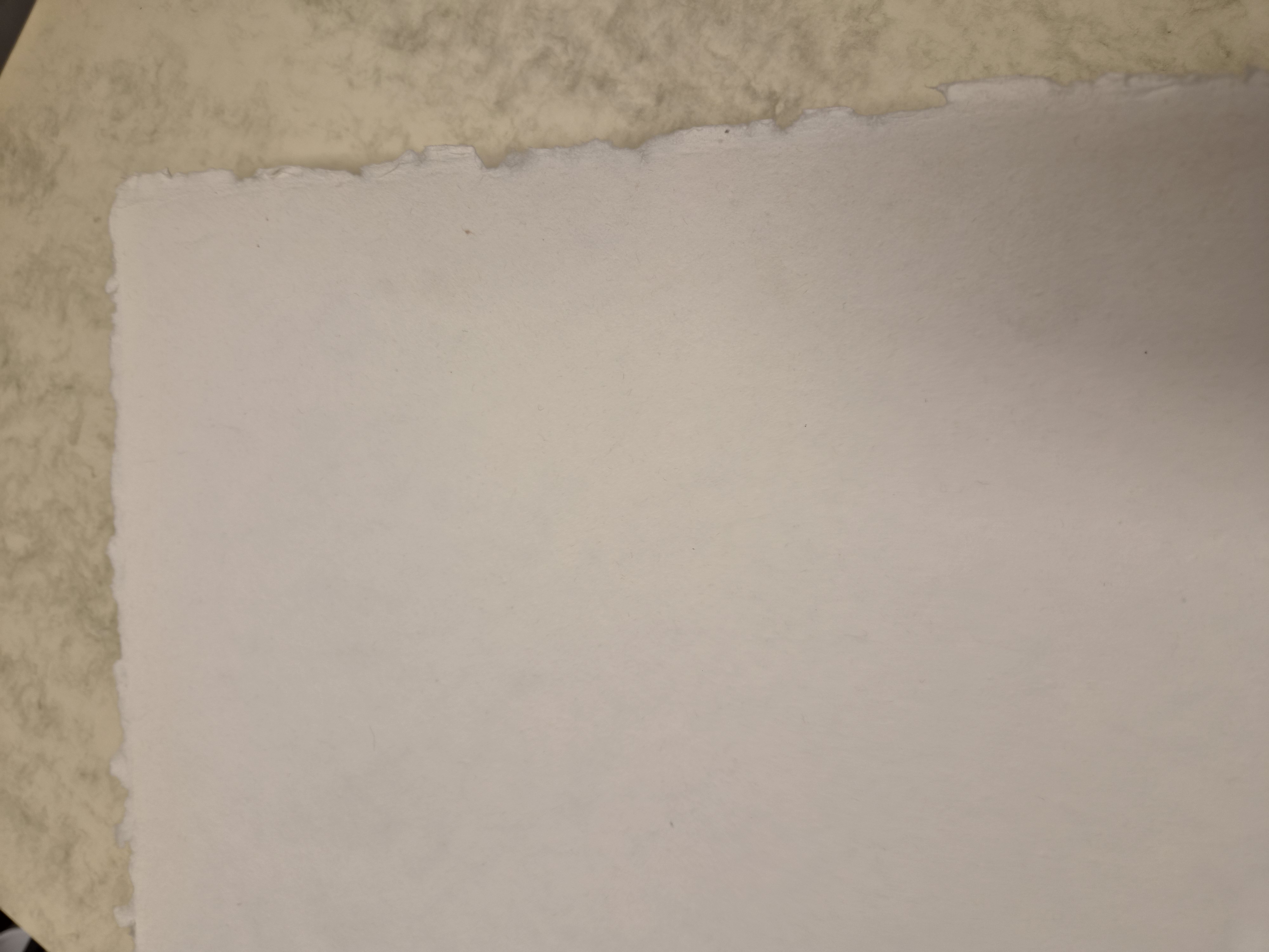 Handgeschept Aquarellepapier 78x98  ca. 350gr. / m2