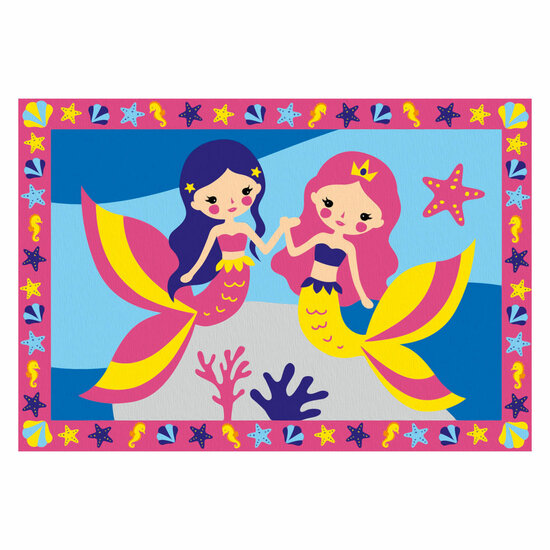 Schilderen Op Nummer Ravensburger Zeemeermin Magie 32x22cm