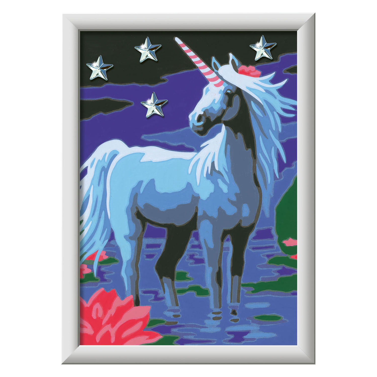 Schilderen Op Nummer Ravensburger Eenhoorn 13x18cm 