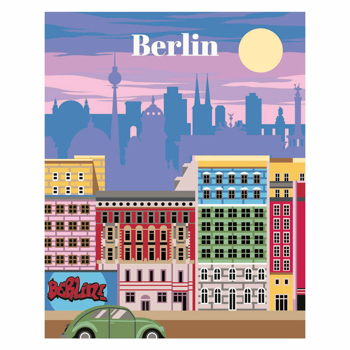 Schilderen Op Nummer Ravensburger Berlijn 24x30cm
