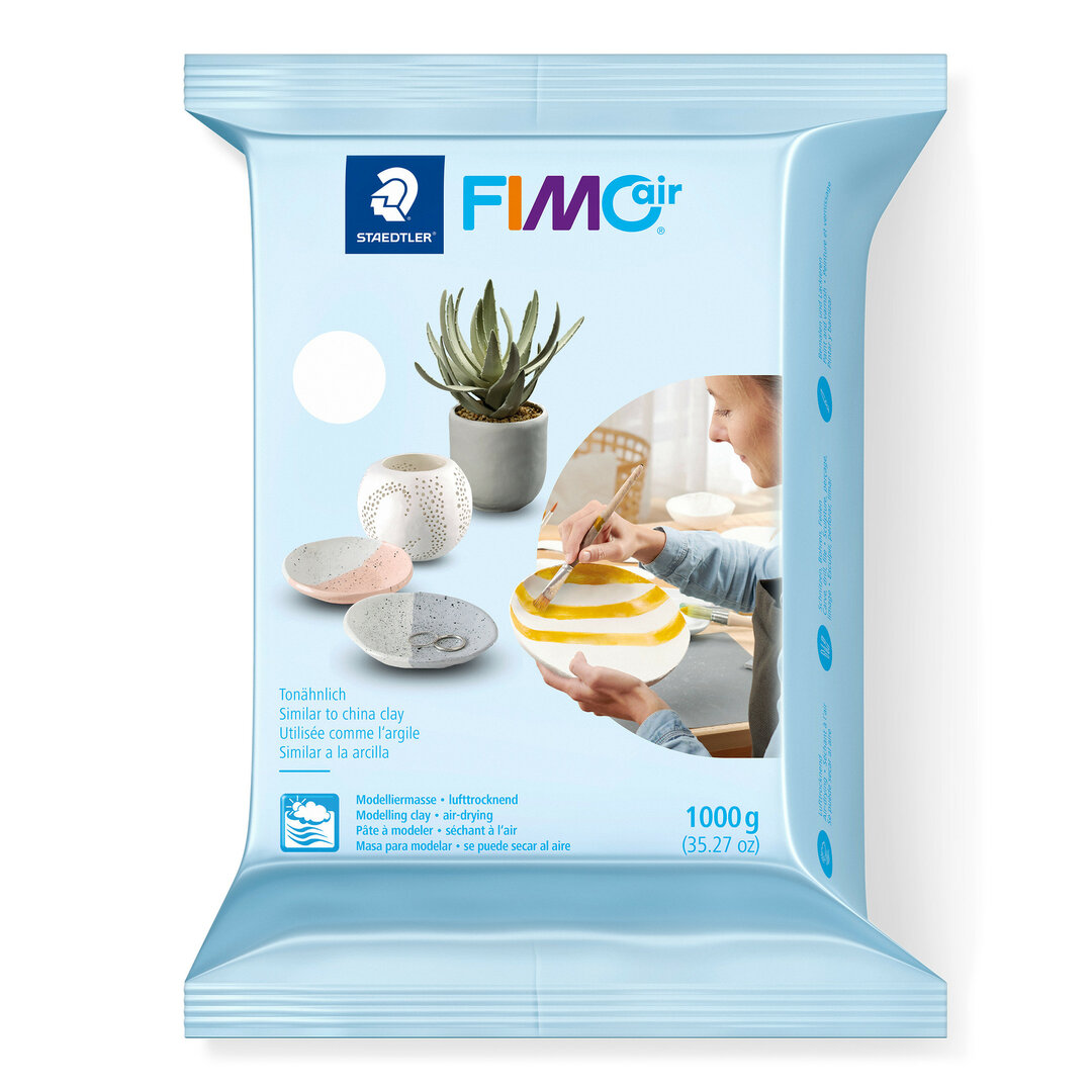 Fimo air boetseerklei 1 kg wit