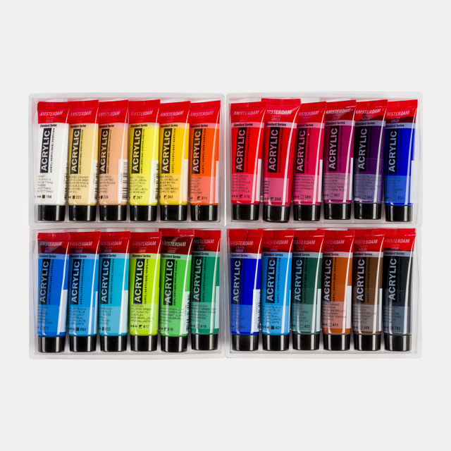 Amsterdam Standard Series Acrylics Algemene selectie Set 24 × 20 ml  - Afbeelding 2