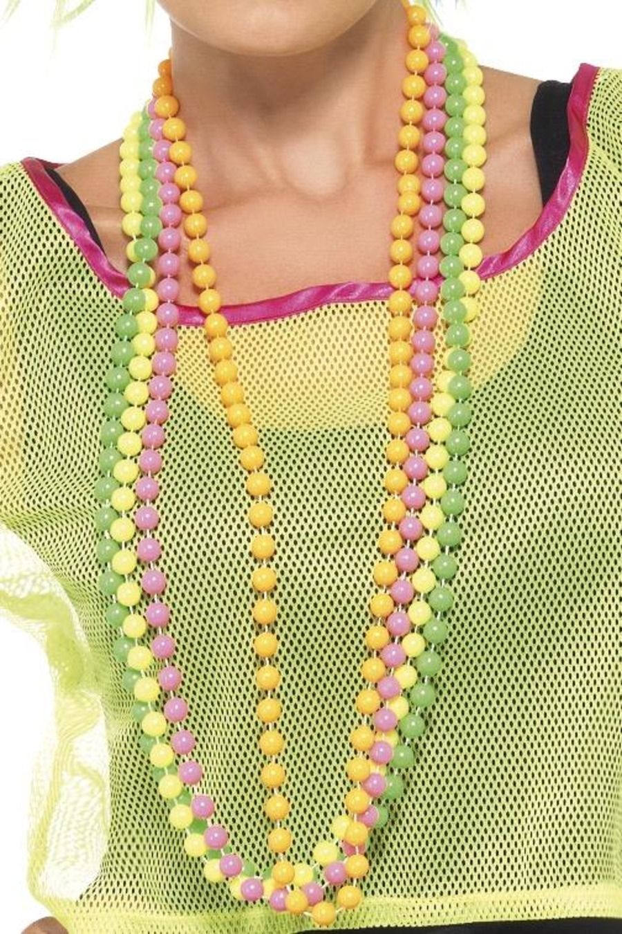 Beads Fluorescent 3 Assorted 4 Strands - Afbeelding 2