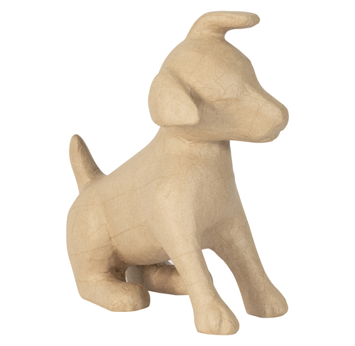 Decopatch Papiermaché Hond Zittend 30x13x35cm