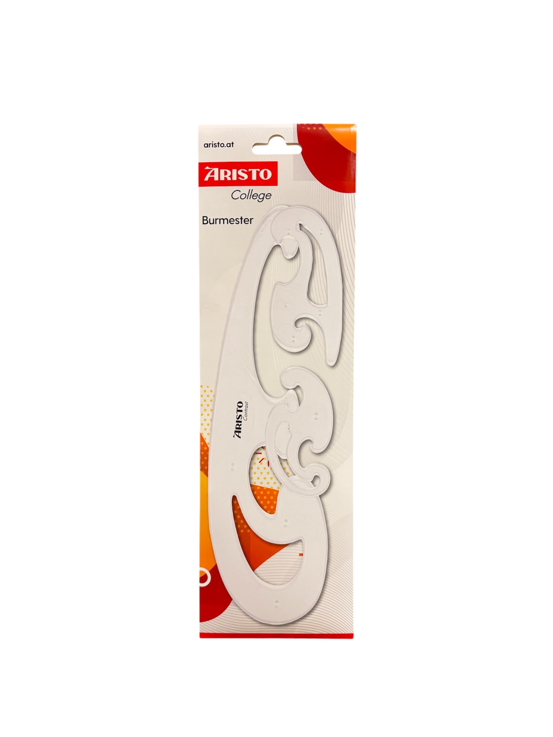  Aristo Burmesterset 3- delig – set Koh-I-Noor semi-transparant 13cm. 17cm. 32cm. - Afbeelding 2