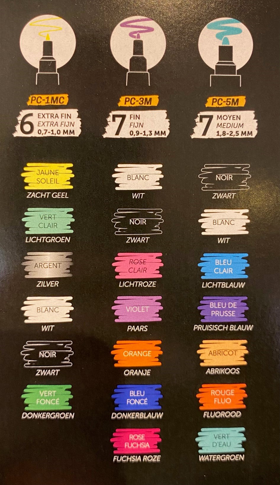 Posca Verfstiften Set Stickers Graffiti 20st. - Afbeelding 2