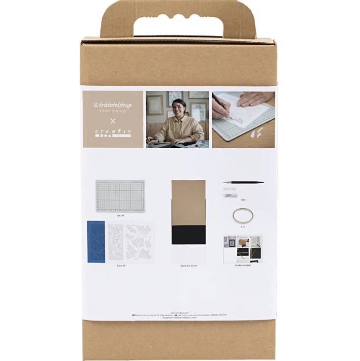 Hobbyset Papierkunst 3 Kunstwerken - Afbeelding 2