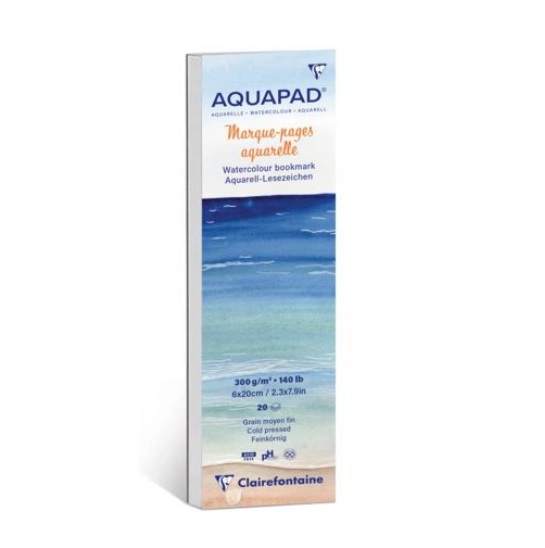 Clairefontaine Aquapad 6x20cm 300gr. 20vel.