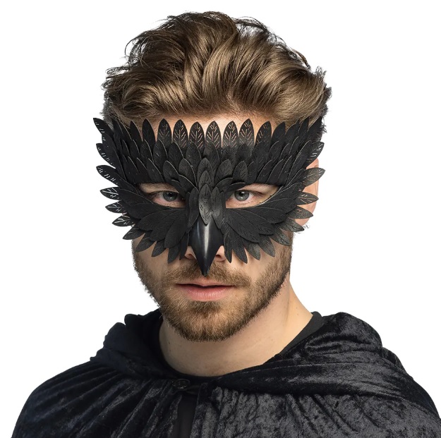 Oogmasker Raaf