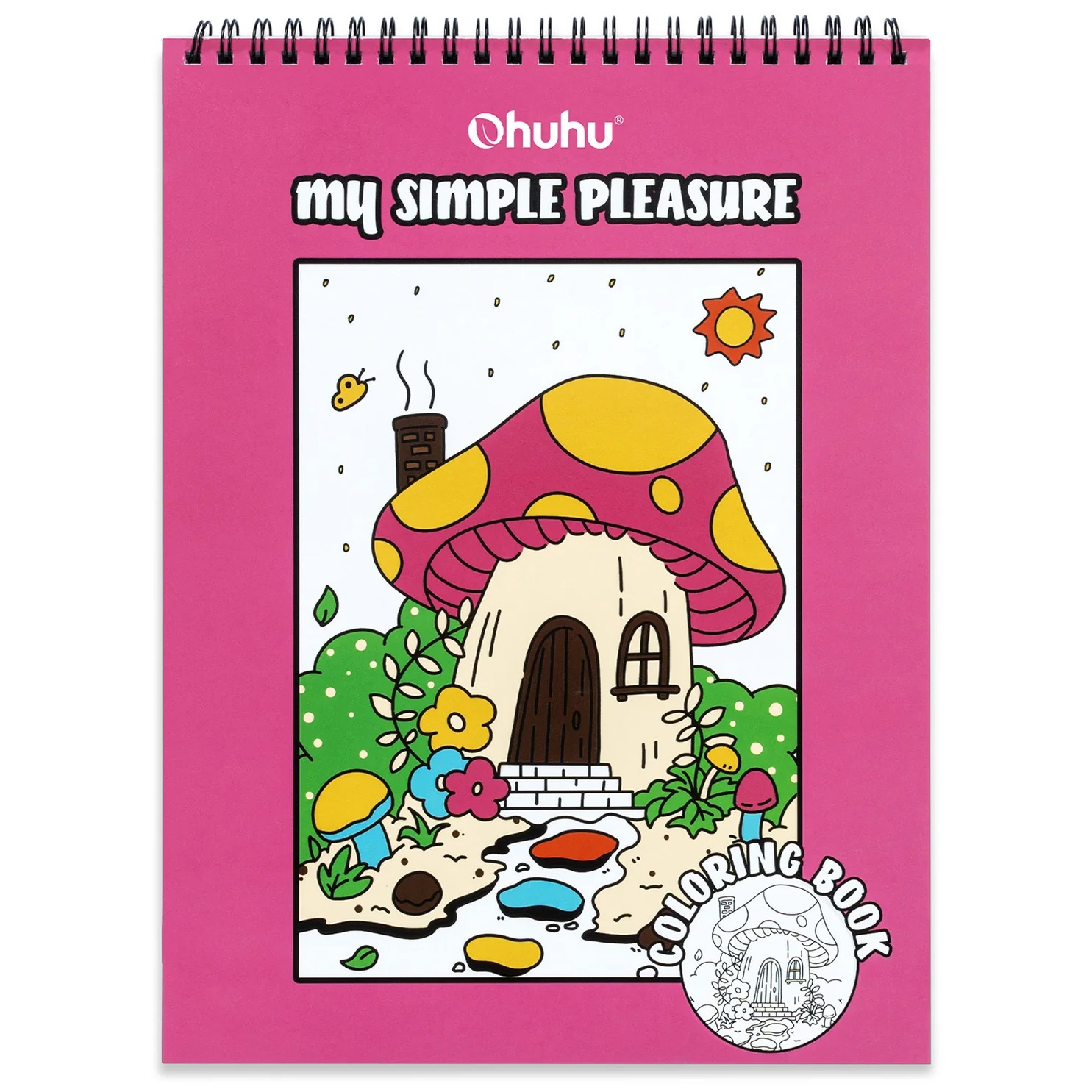Ohuhu Dubbelzijdig Kleurblok "Bleedproof" - My Simple Pleasure 20 vel/40 pagina's 