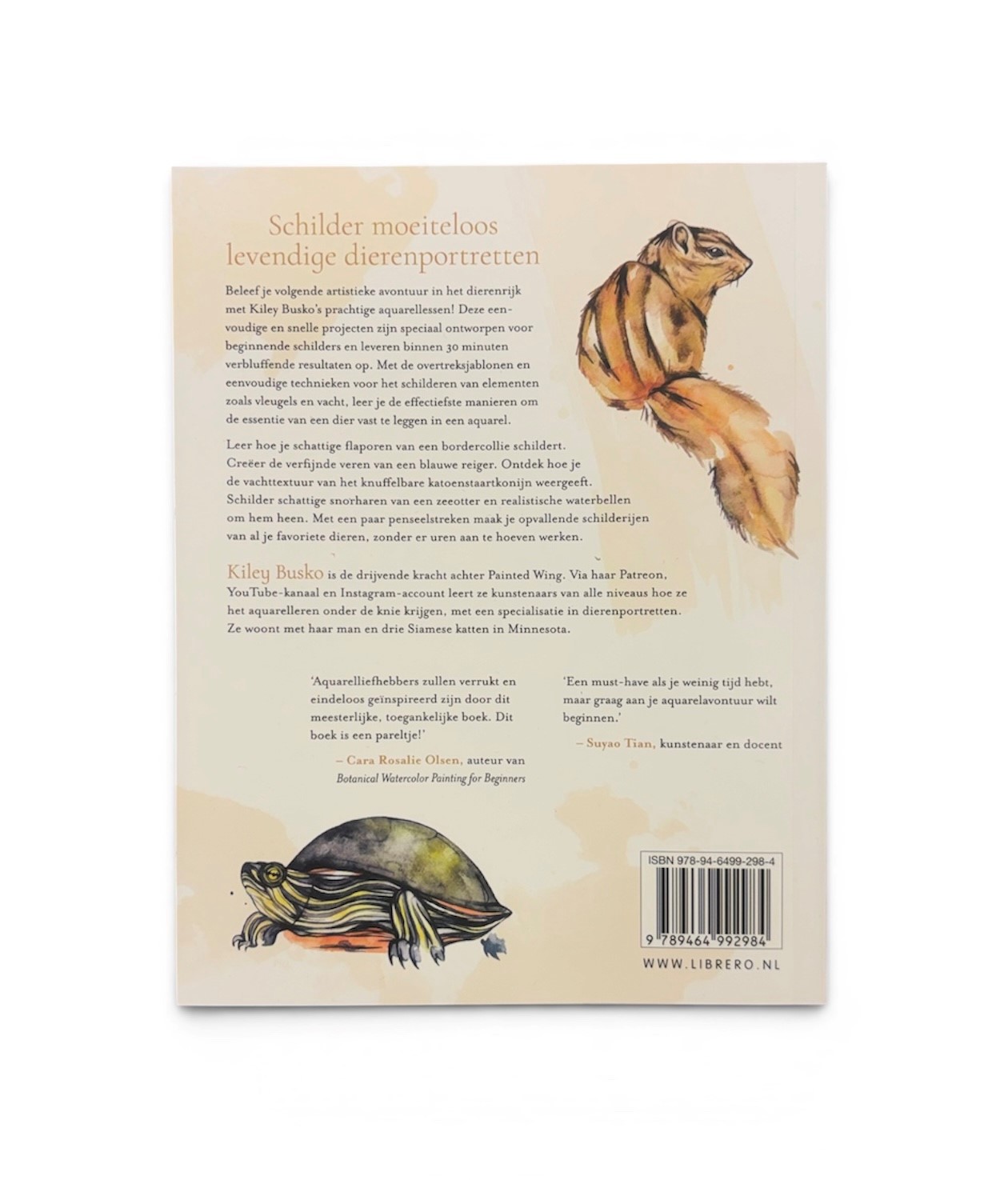 Dieren Aquarelleren In 30 Minuten - Kiley Busko - Afbeelding 2