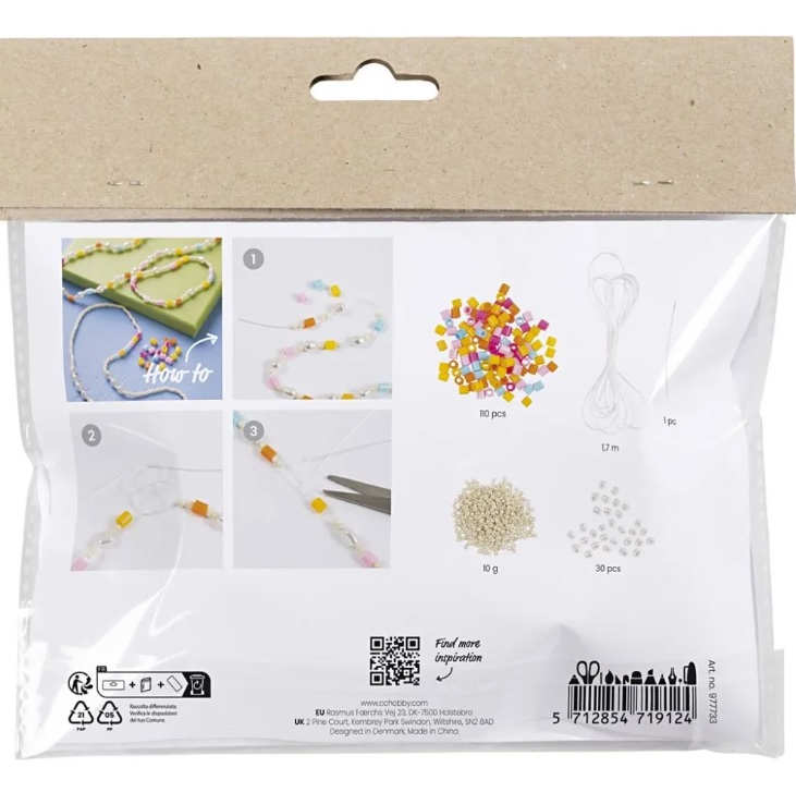 Mini Hobbyset Sieraden 2 Kettingen en 1 Armbandje - Afbeelding 2
